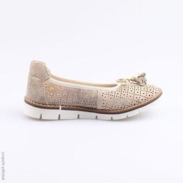 532172-22 Туфли для девочки бежевый фото №2