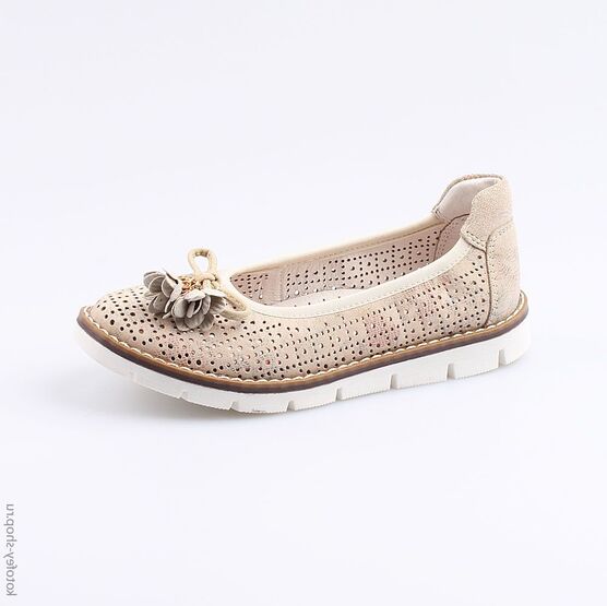 532172-22 Туфли для девочки бежевый