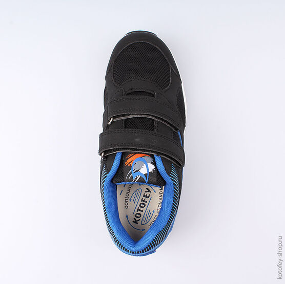644183-71 Кроссовки для мальчики чер-син фото №4