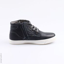 652081-23 Ботинки для мальчики син-сер фото №2