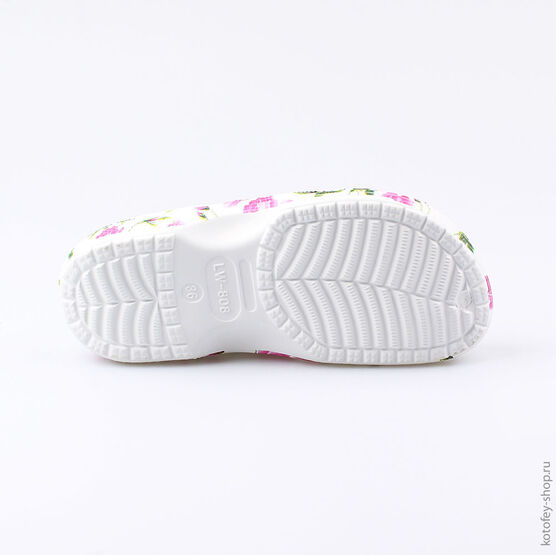 725024-01 Пляжная обувь для девочки бел-цве фото №3