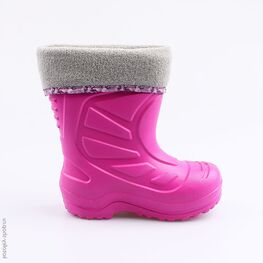365001-17 Резиновые сапоги для девочки фук-сер фото №2