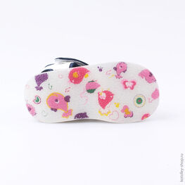 225031-12 Пляжная обувь для девочки бел-син фото №3