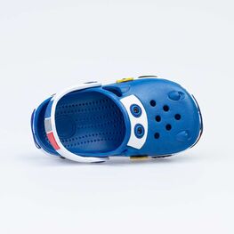 325042-02 Клоги пляжные для мальчики светло-синий фото №4