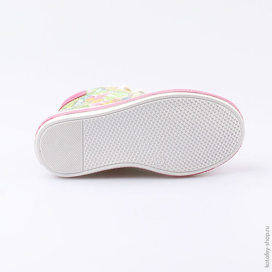 352137-21 Ботинки для девочки фук-цве фото №3