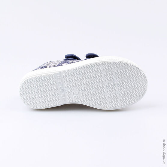 331064-11 Кеды для девочки светло-синий фото №3