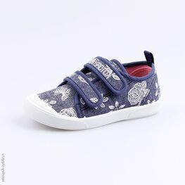 331064-11 Кеды для девочки светло-синий