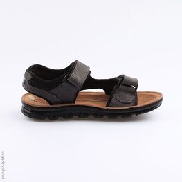 722015-71 Сандалии из натурального нубука для мальчика для мальчики серый фото №2