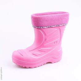 565001-15 Резиновые сапоги для девочки роз-фук
