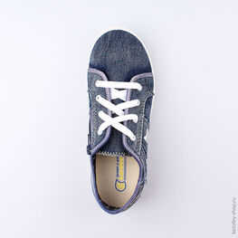 731027-11 Кеды для мальчики светло-синий фото №4