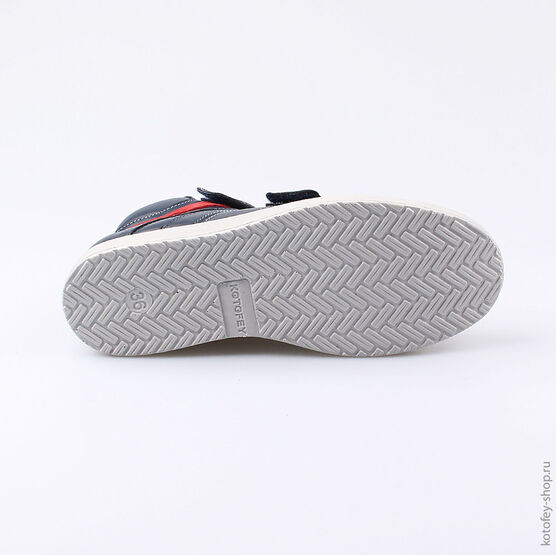 752107-22 Ботинки для мальчики син-кра фото №3