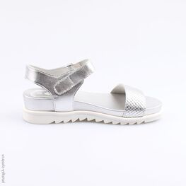 722009-21 Босоножки для девочки серебрист. фото №2