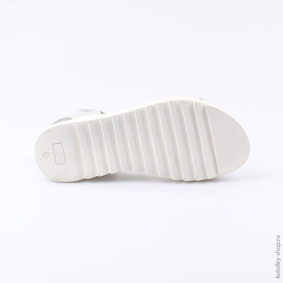 722009-21 Босоножки для девочки серебрист. фото №3