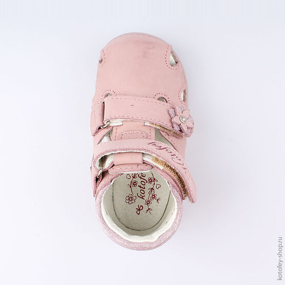 122104-21 Босоножки для девочки розовый фото №4