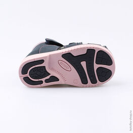 122104-22 Босоножки для девочки светло-синий фото №3