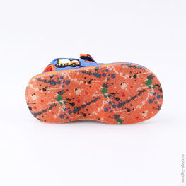 225033-11 Пляжная обувь для мальчики син-ора фото №3