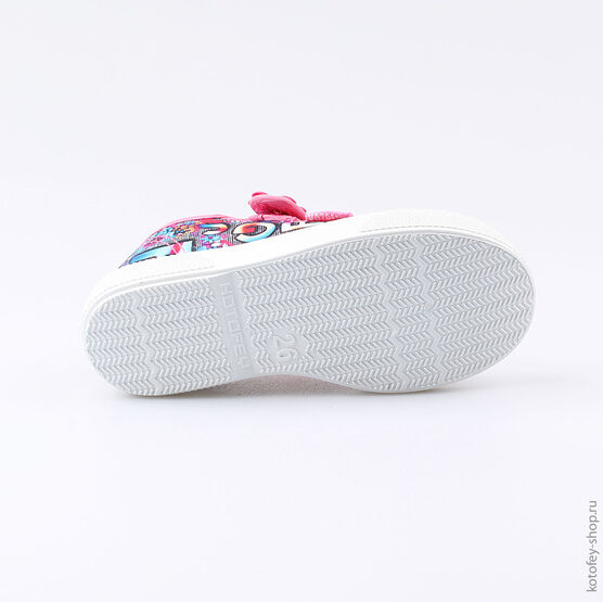 331065-12 Кеды для девочки роз-цве фото №3