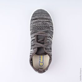 631083-14 Кеды для мальчики серый фото №4