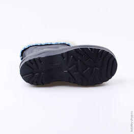 565001-11 Резиновые сапоги для мальчики син-сер фото №3