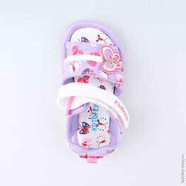 225032-11 Пляжная обувь для девочки сир-бел фото №4