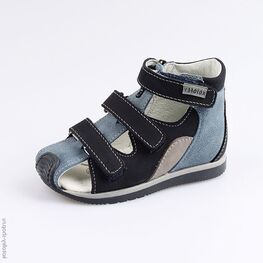 122112-21 Сандалии для мальчики светло-синий