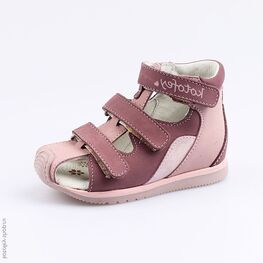 122123-21 Босоножки для девочки розовый