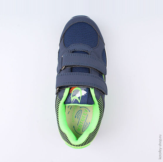 644183-72 Кроссовки для мальчики син-зел фото №4