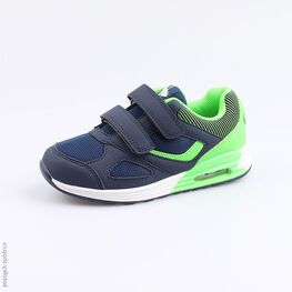 644183-72 Кроссовки для мальчики син-зел