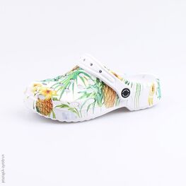 525038-01 Пляжная обувь для девочки бел-зел