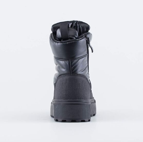 654076-42 Зимние ботинки-дутики для девочки черный фото №5