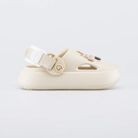 324091-01 Пляжная обувь из ЭВА Веселые зверята для девочки бежевый фото №2