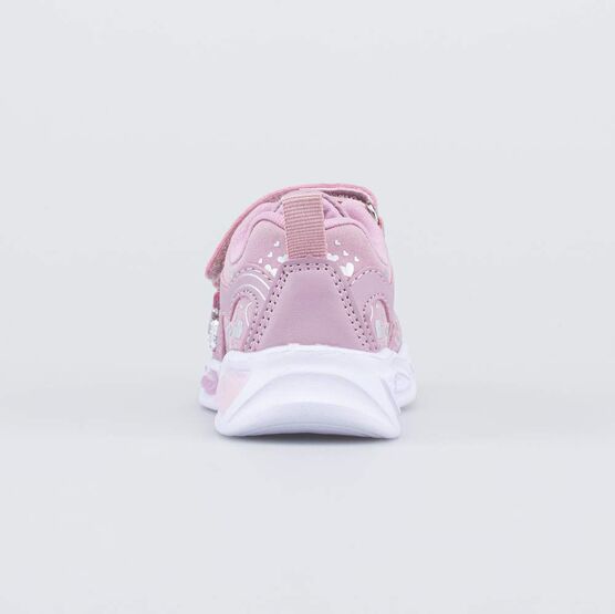344380-74 Розовые кроссовки с LED и Softshell для девочки розовый фото №5