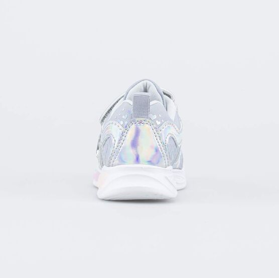 344380-75 Серые кроссовки с LED и Softshell для девочки серый фото №5