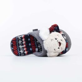 531216-12 Тапочки для мальчики серый фото №4