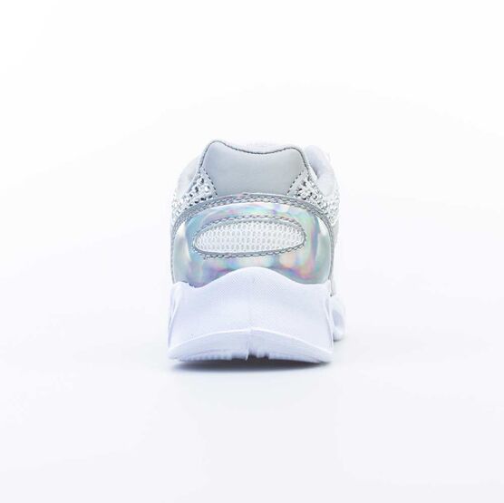 144172-71 Кроссовки с LED-подсветкой на подошве для девочки серебрист. фото №5