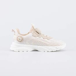 444049-11 Текстильные кроссовки для девочки для девочки бежевый фото №2