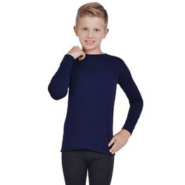 4SJ2HLRU-013 Термофутболка для мальчиков-подростков NORVEG Soft Teens синий для мальчики синий