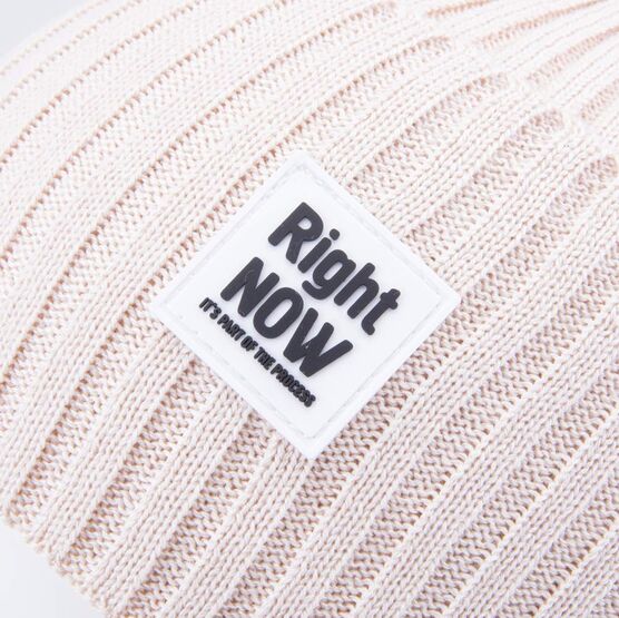 07811922-40 Осенняя шапка для девочки бежевый для девочки бежевый фото №3