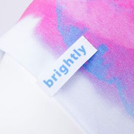 07811952-40 Шапка для девочки Акварель для девочки розовый + голубой фото №3