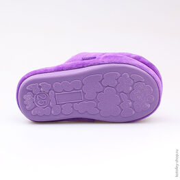 331047-11 Тапочки сиреневые для девочки сиреневый фото №3