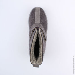 857002-45 Валенки для девочки темно-серый фото №4