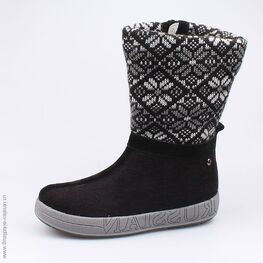 867056-43 Валенки для девочки черный