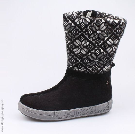867056-43 Валенки для девочки черный
