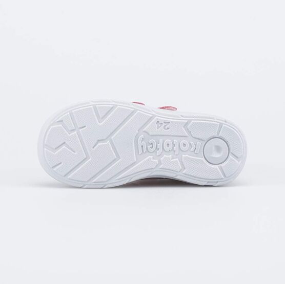 152386-21 Кожаные ботинки Три Кота для девочки розовый фото №3