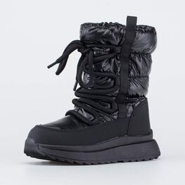 664999-41 Зимние мембранные сапожки для девочки для девочки черный