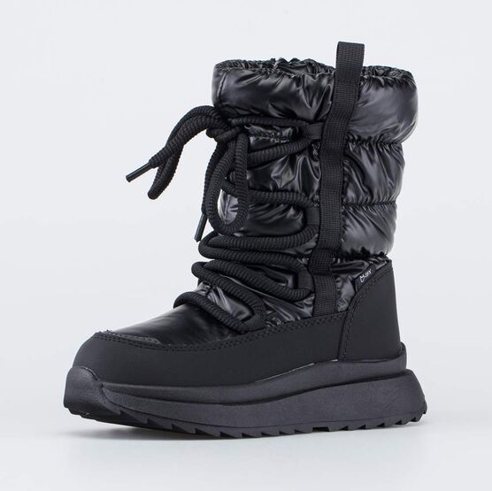 664999-41 Зимние мембранные сапожки для девочки для девочки черный