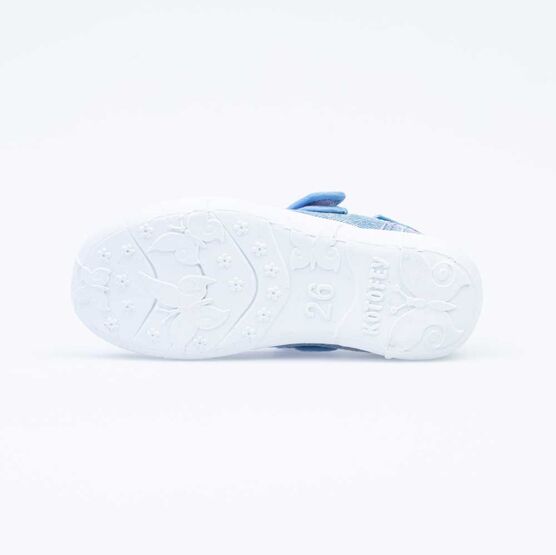 431150-11 Текстильная обувь для девочки голубой фото №3