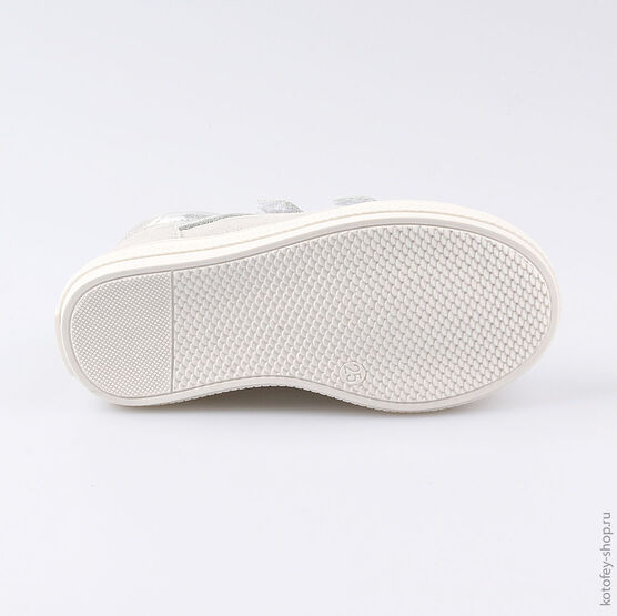 332097-23 Полуботинки для девочки серебрист. фото №3