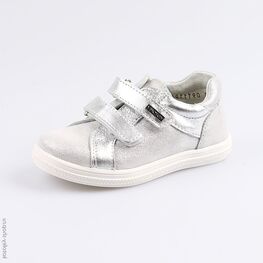 332097-23 Полуботинки для девочки серебрист.