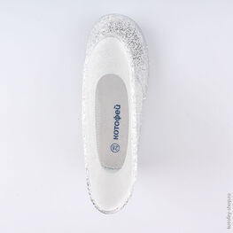 466006-11 Резиновые сапоги с LED-подсветкой для девочки серебрист. фото №4